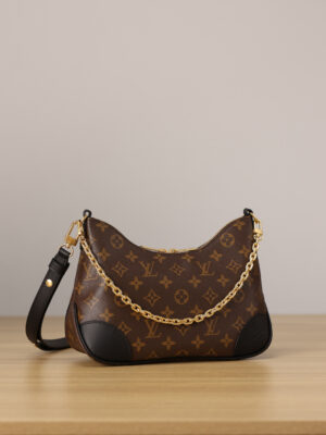 LV Boulogne Black Horn Handbag