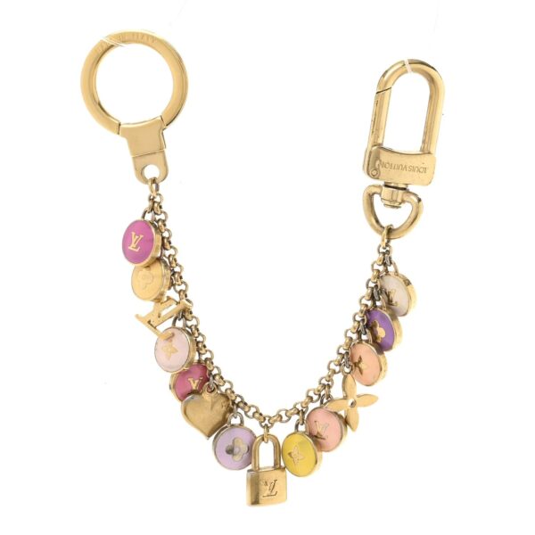 1 Louis Vuitton Pastilles Keychain Bag Charm Multi-color