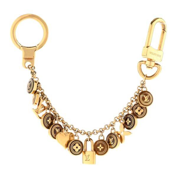 Louis Vuitton Candy Keychain Bag Decor Brown