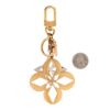 Louis Vuitton Malletage Floral Keychain