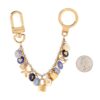 Louis Vuitton Candy Keychain Bag Charm Blue