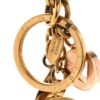 Louis Vuitton Malletage Floral Keychain