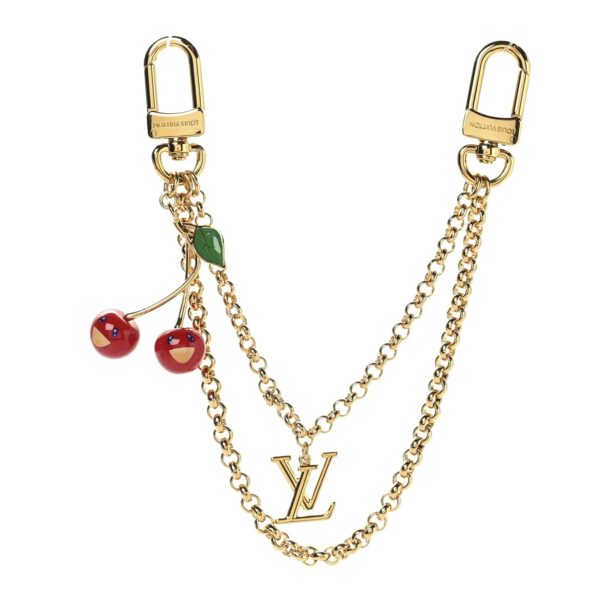 1 LV x TM Cherry Red Packet Chain