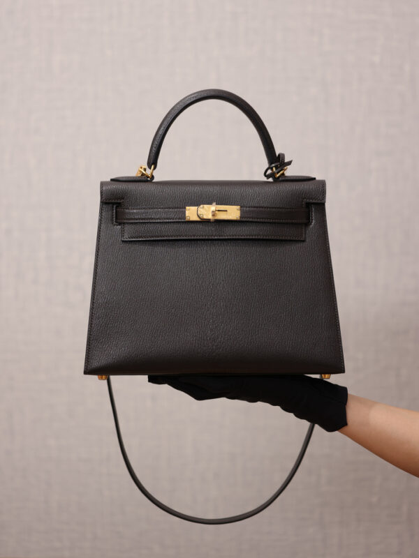Hermès Kelly 28 Epsom Black