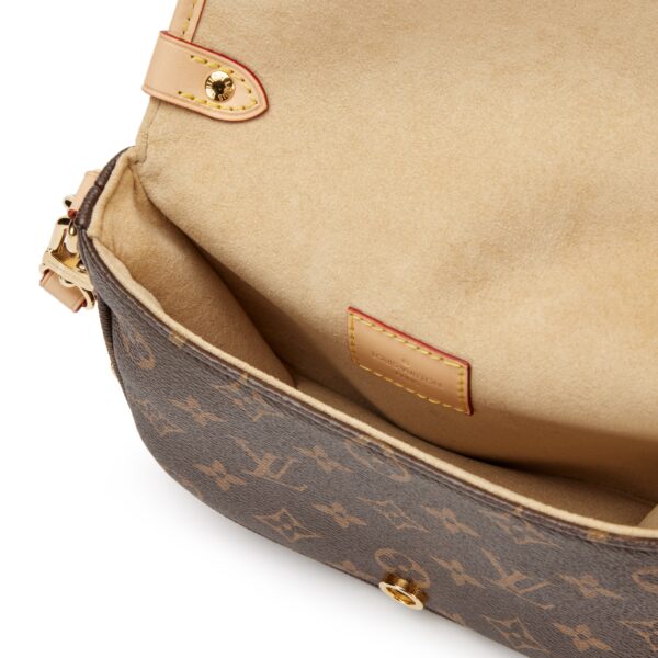 Louis Vuitton Brown Monogram Canvas Saumur BB Gold Hardware