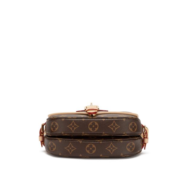 Louis Vuitton Brown Monogram Canvas Saumur BB Gold Hardware
