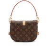 Louis Vuitton Brown Monogram Canvas Saumur BB Gold Hardware