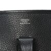HERMES Taurillon Clemence Evelyne III PM Black 4 HERMES Taurillon Clemence Evelyne III PM Black