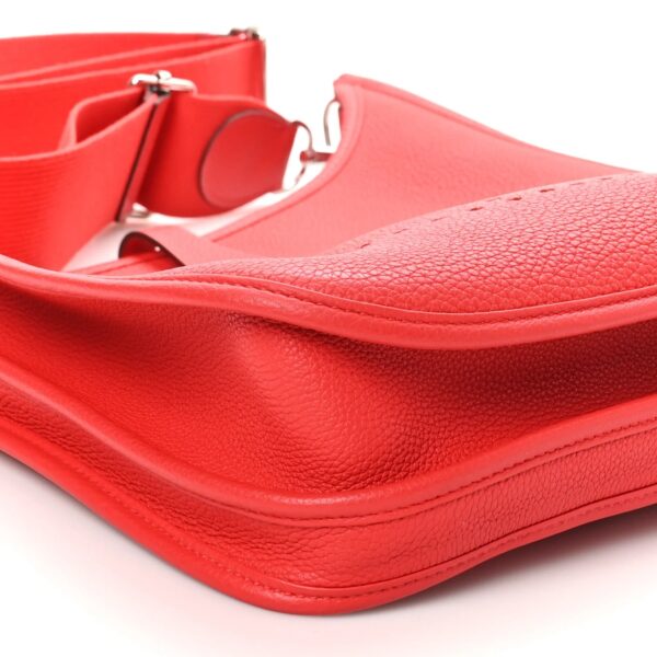 HERMES Taurillon Clemence Evelyne III PM de Coeur 3 HERMES Taurillon Clemence Evelyne III PM de Coeur