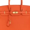 Hermès Togo Birkin 35 Bag Feu